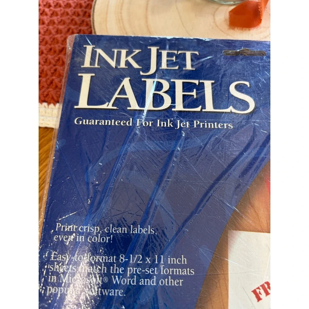 Z-International 31308 White Ink Jet Return Address Labels 1/2x1-3/4 5 Pk 4000ct